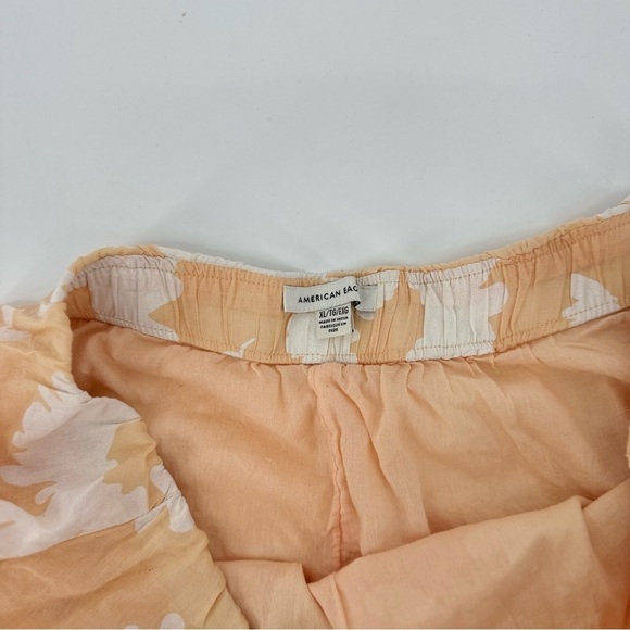 American Eagle Floral High Waisted Elastic Waist Mini Skirt - Picture 2 of 5